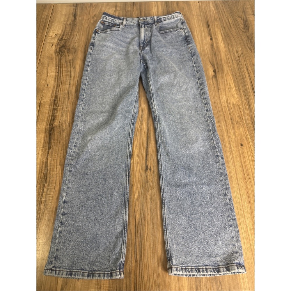 Aeropostale 90's Baggie Women's Jeans Size Regular‎ 6 Light Wash Blue
